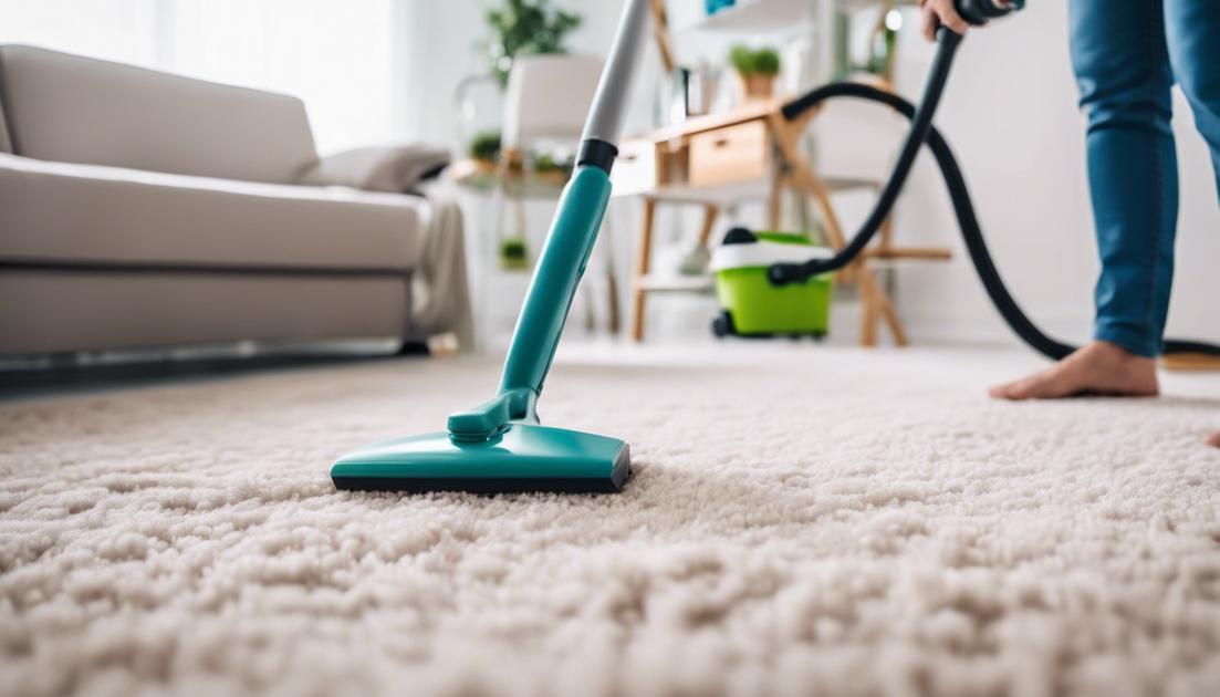 Métodos eficazes para limpar um carpete