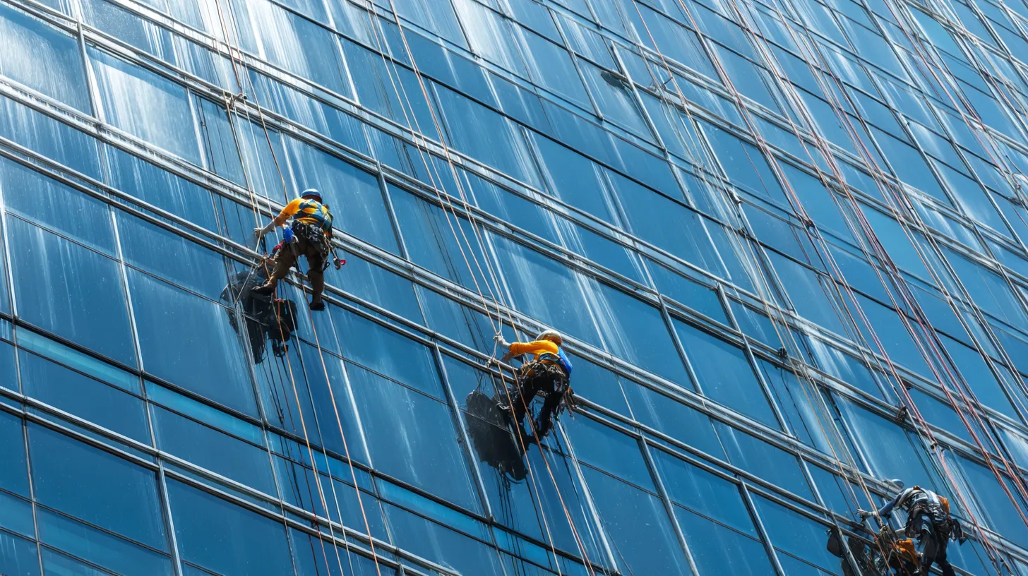 Limpeza de fachada de vidro: o que considerar antes de contratar