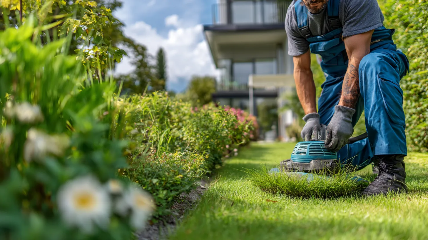 Manutenção de jardim: cobrança por hora ou por metro quadrado